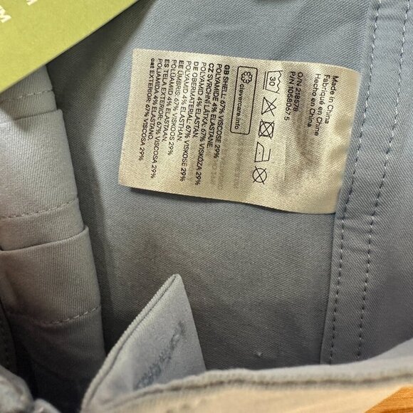 NWT H&M DIVIDED Light Blue Cheer Game Day Tailgate Collegiate Skirt Size 2 - Picture 6 of 8